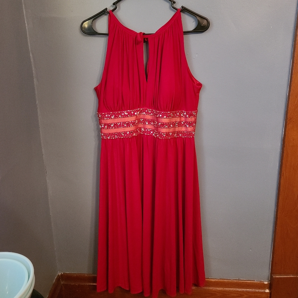 Size 10 petite Red dress